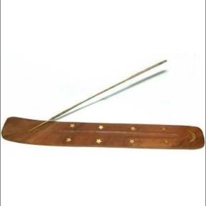 Incense burner plus 20 sandlewood incense